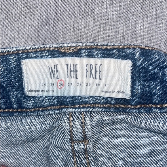 Free People size 26 Denim Blue Women's Skirt - Picture 11 of 11